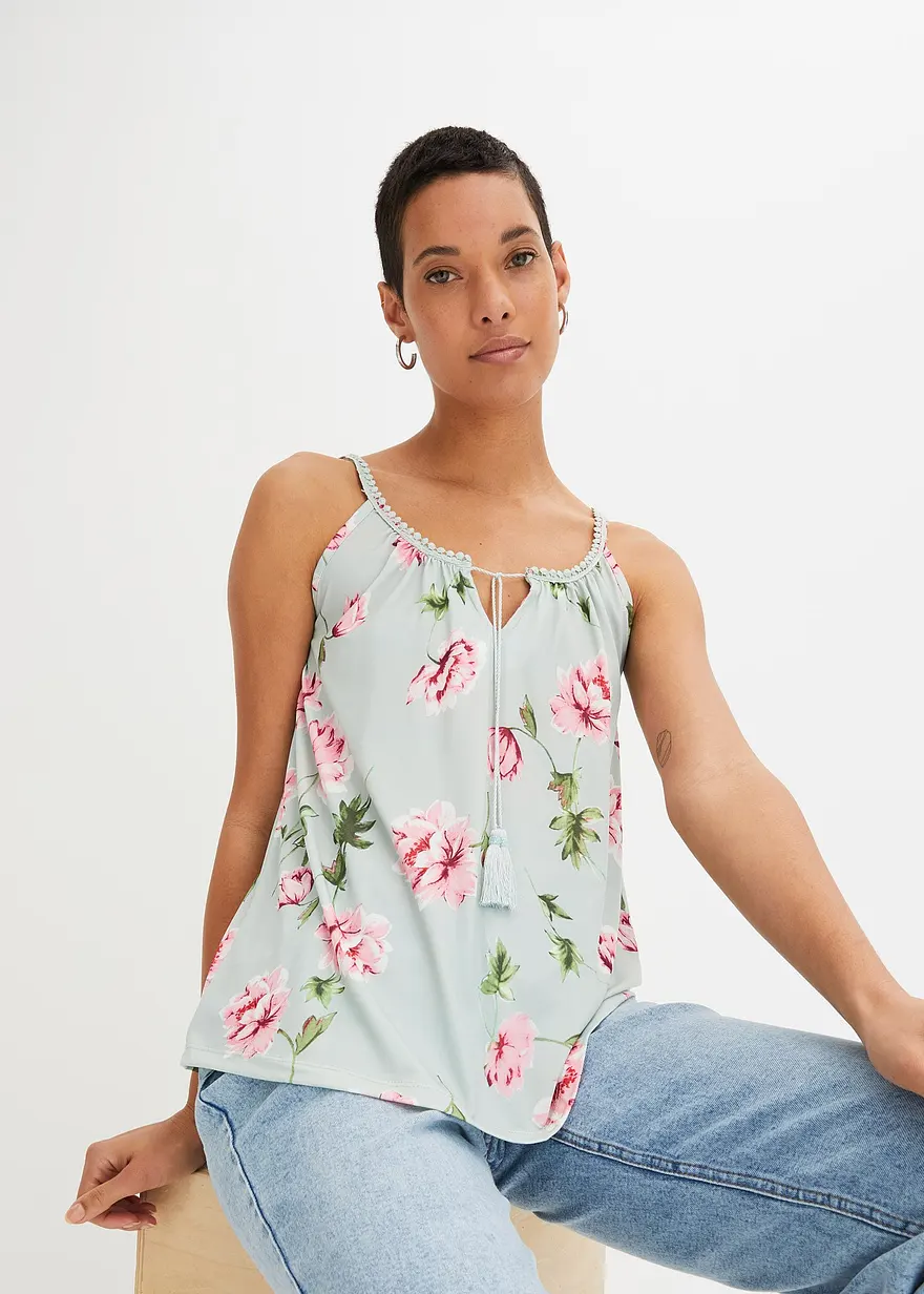 Shirttop mit Blumenprint
