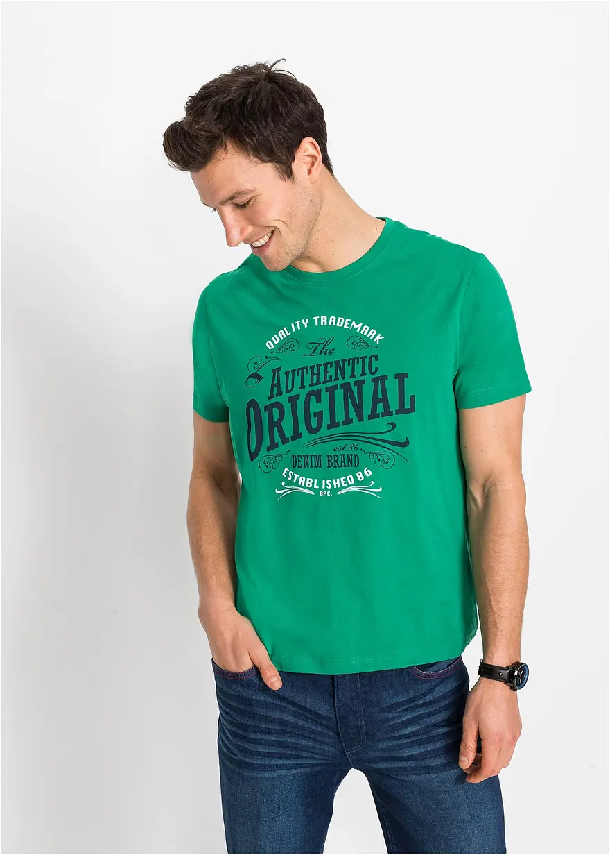 T-Shirt aus reiner Bio-Baumwolle (2er Pack)