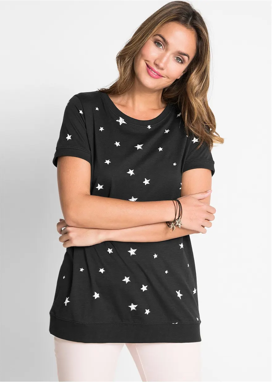 Leichtes Baumwoll Shirt, Halbarm