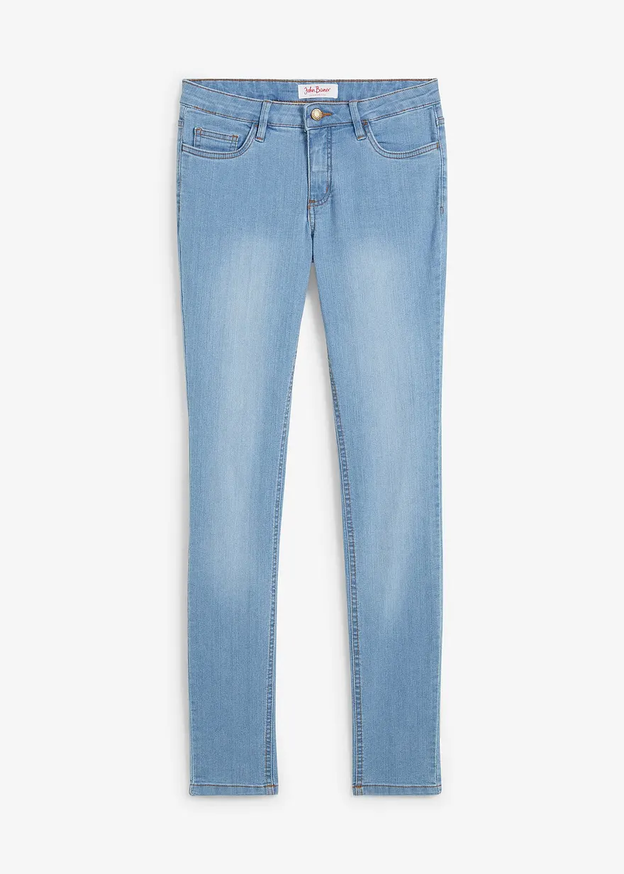 Skinny Jeans Mid Waist, Stretch