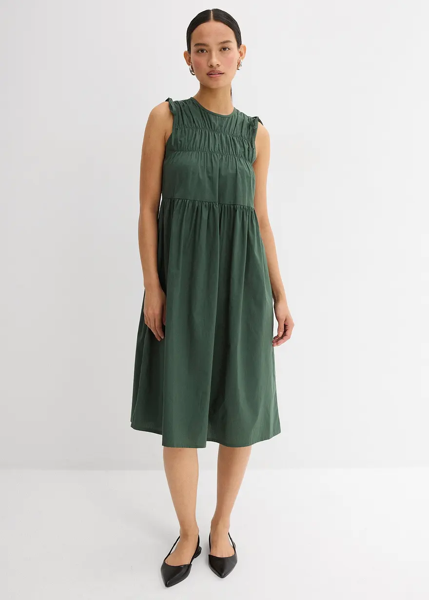 Kleid aus reiner Baumwolle