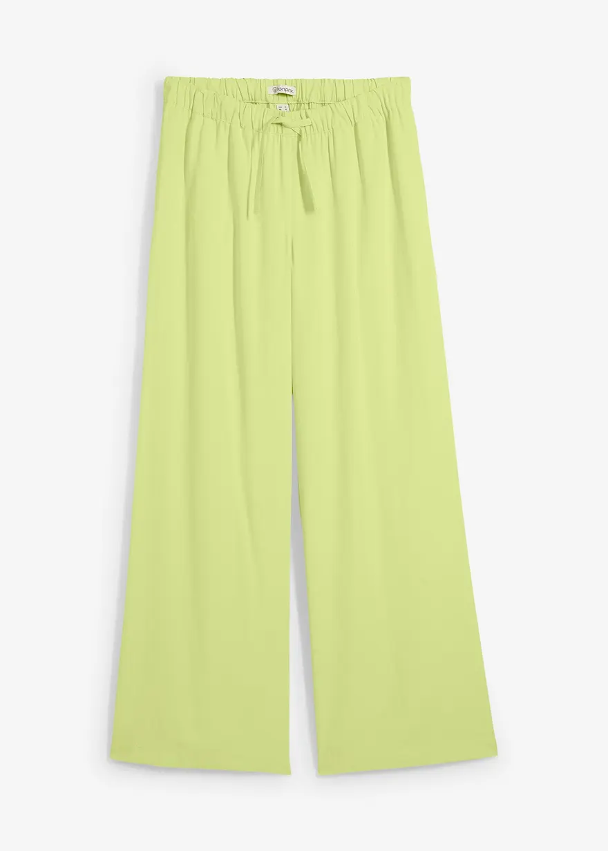 Marlenehose aus fließender Viskose