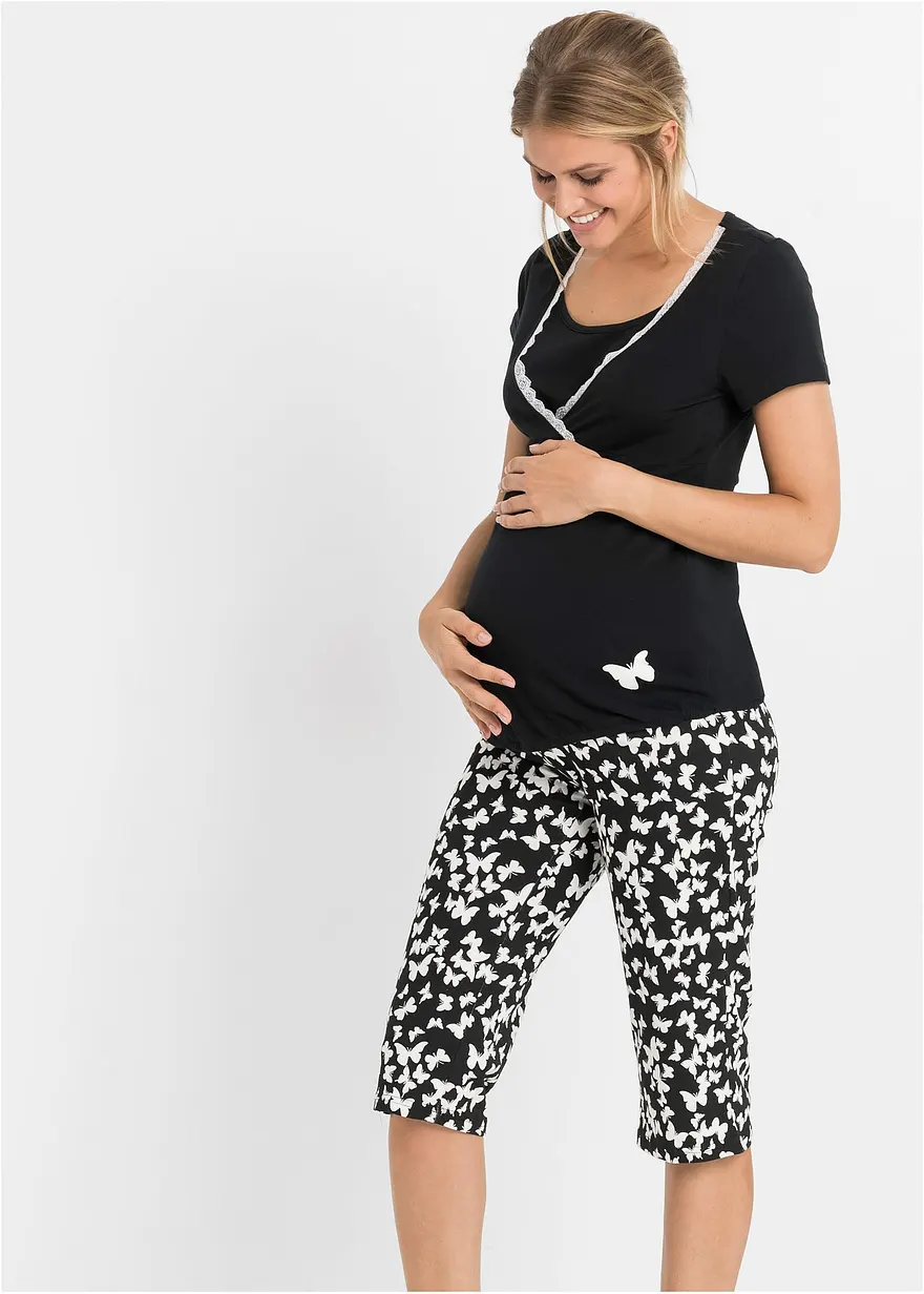 Capri Still Pyjama mit Bio-Baumwolle