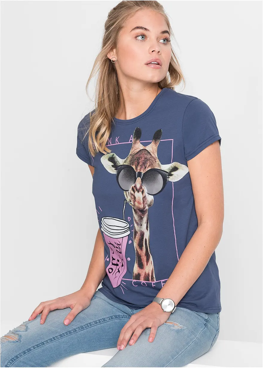 T-Shirt aus reiner Baumwolle