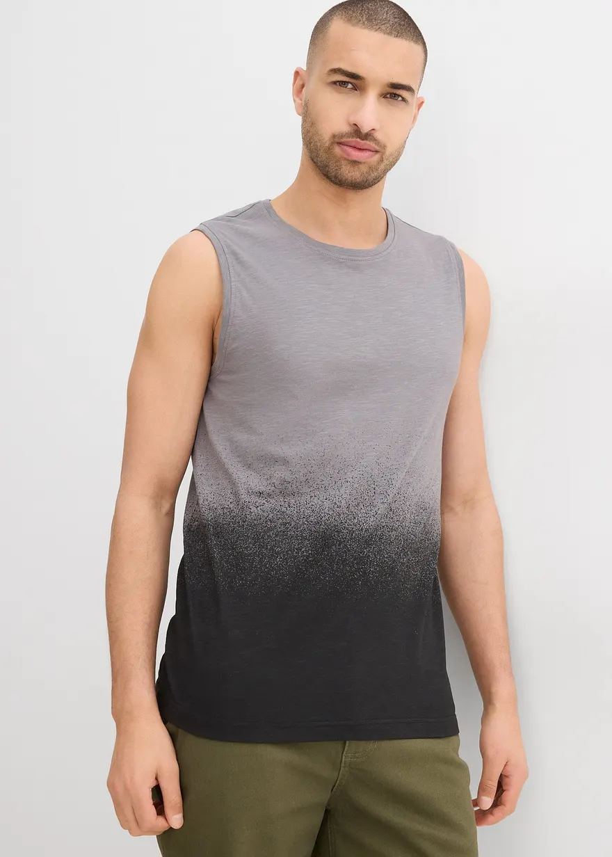 Muskel-Shirt aus reiner Bio-Baumwolle, Slim Fit