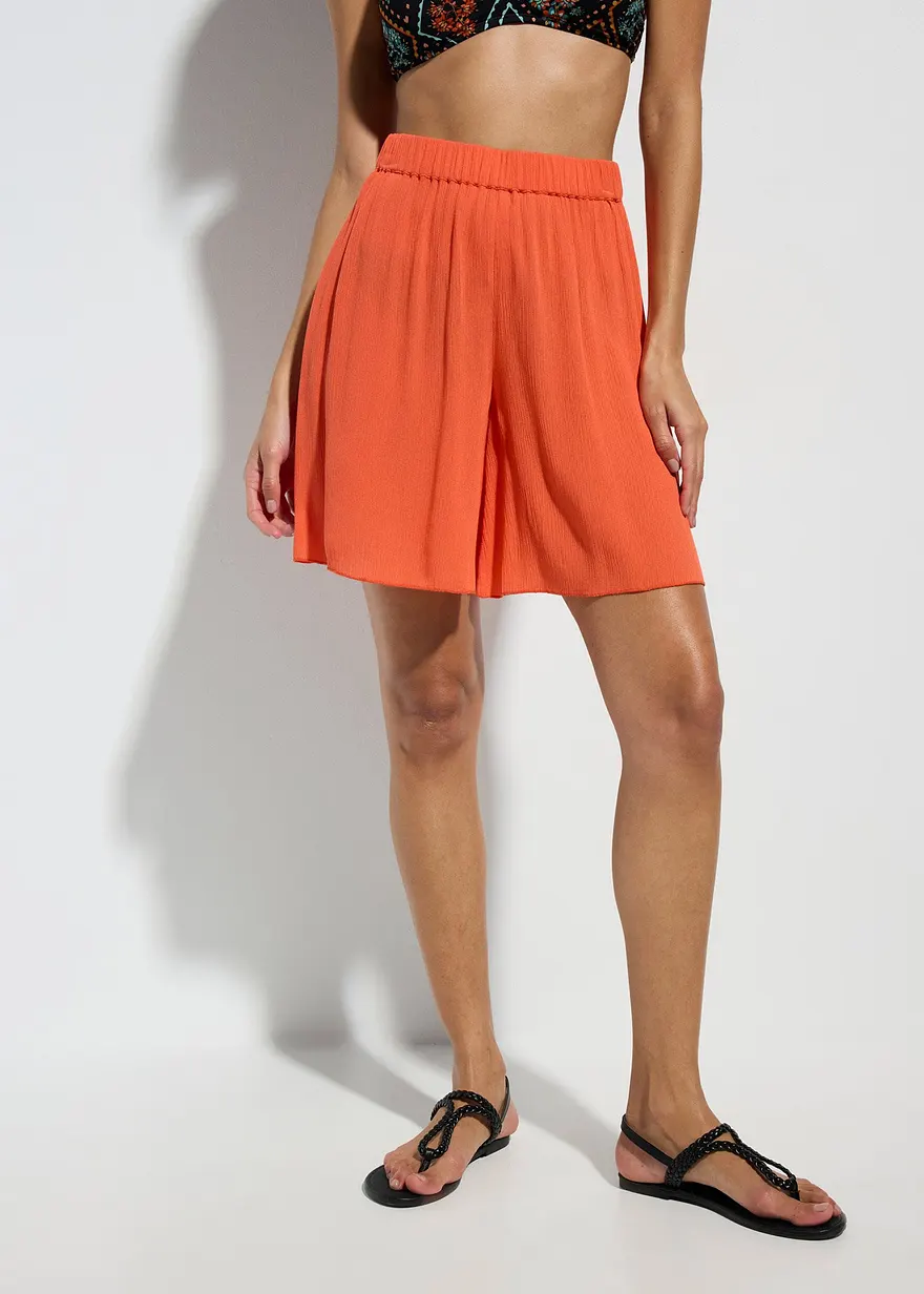 Strandshorts aus fließender Viskose