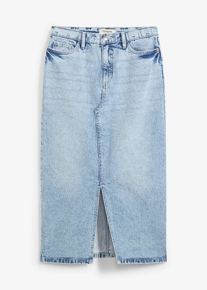 Jeansrock in Midilänge