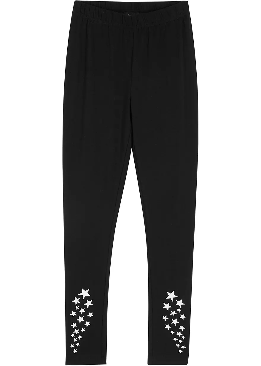 Leggings aus elastischem Bio-Baumwoll-Mix