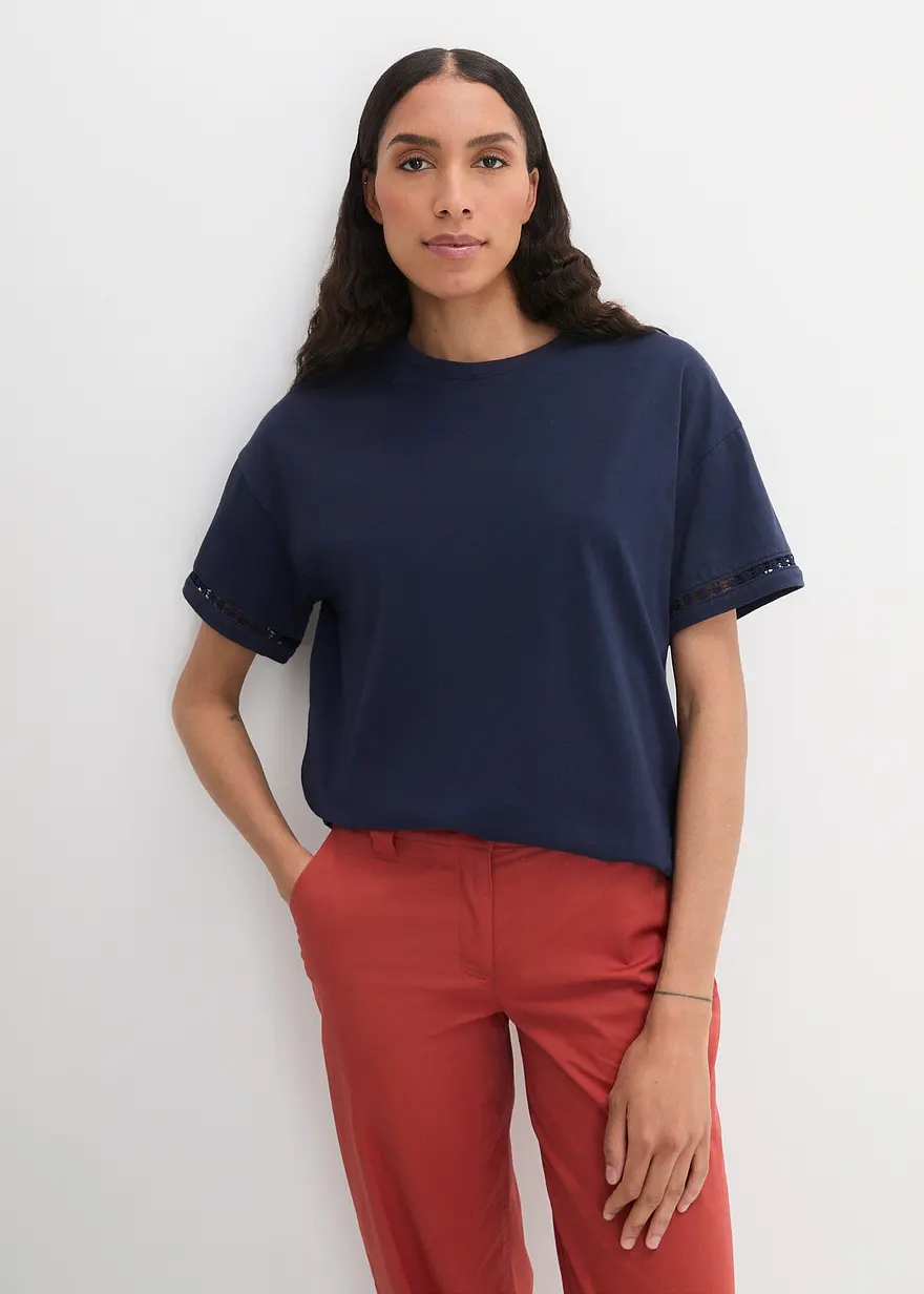 Shirt mit Ärmeldetail