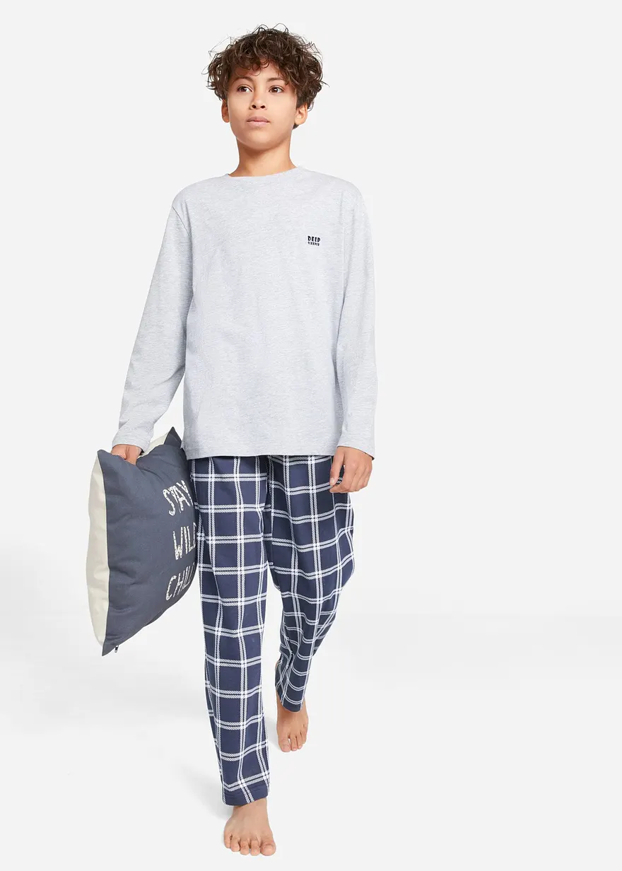 Pyjama mit weicher Bio-Baumwolle (4-tlg. Set)