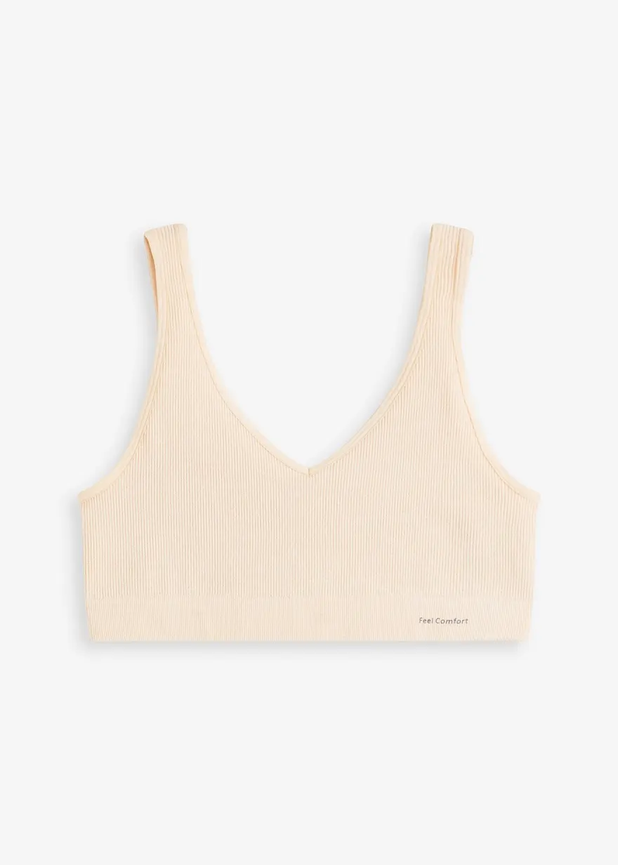 Feel Comfort Seamless Bustier gerippt