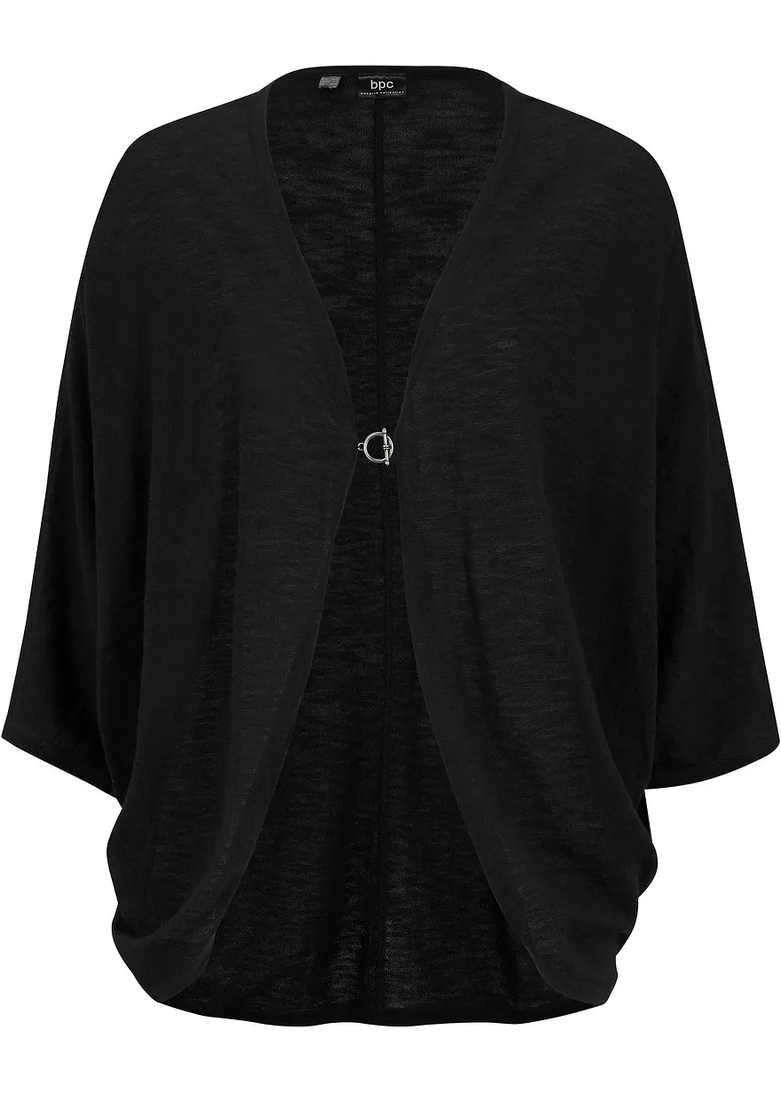 Feinstrickjacke aus reiner Baumwolle