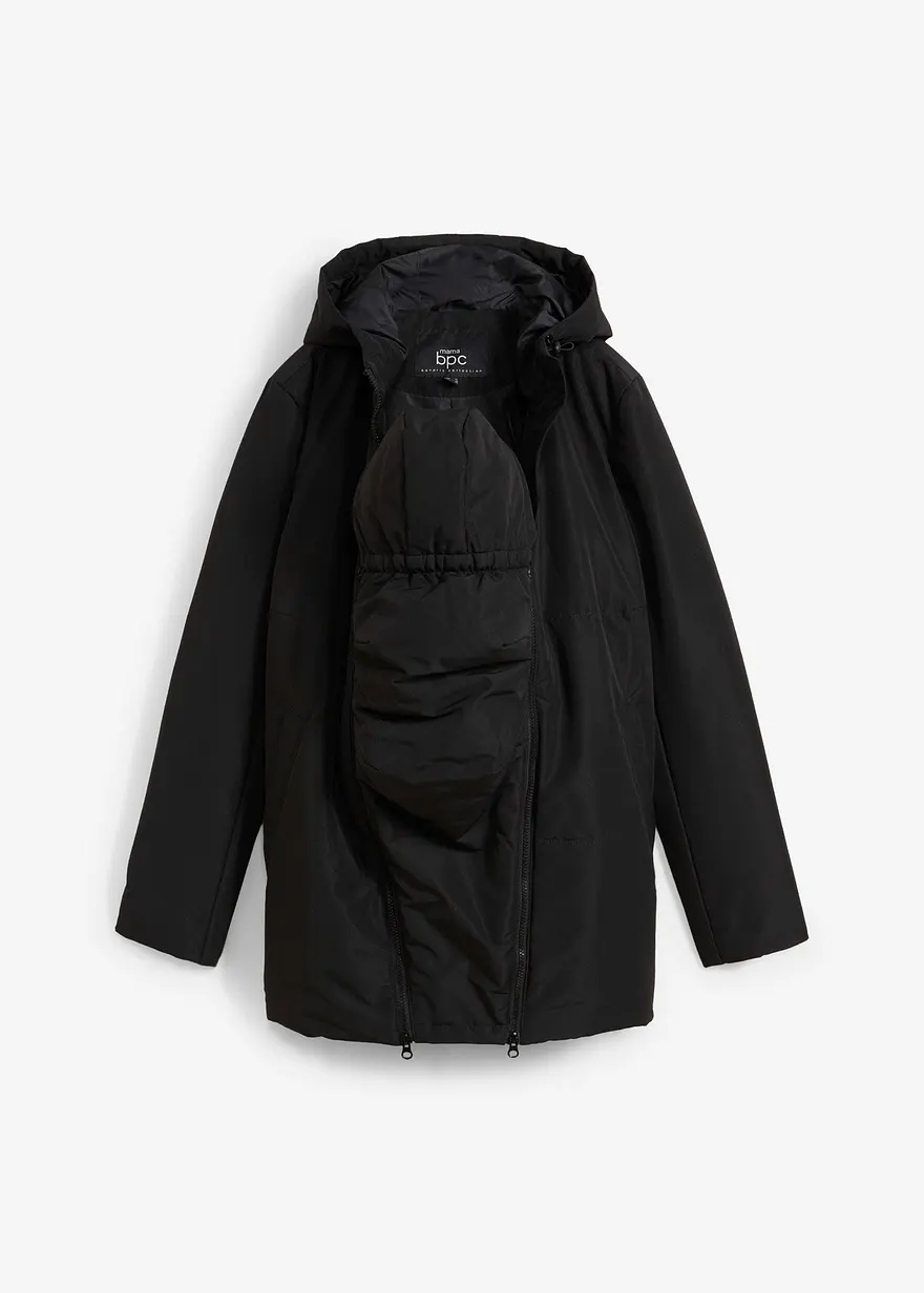 Wattierte 3-in-1 Umstandsfunktionsjacke mit Trageeinsatz
