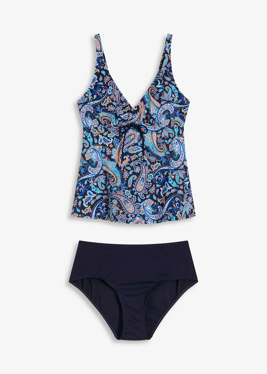 Tankini (2-tlg.Set) mit kleiner Schnürung