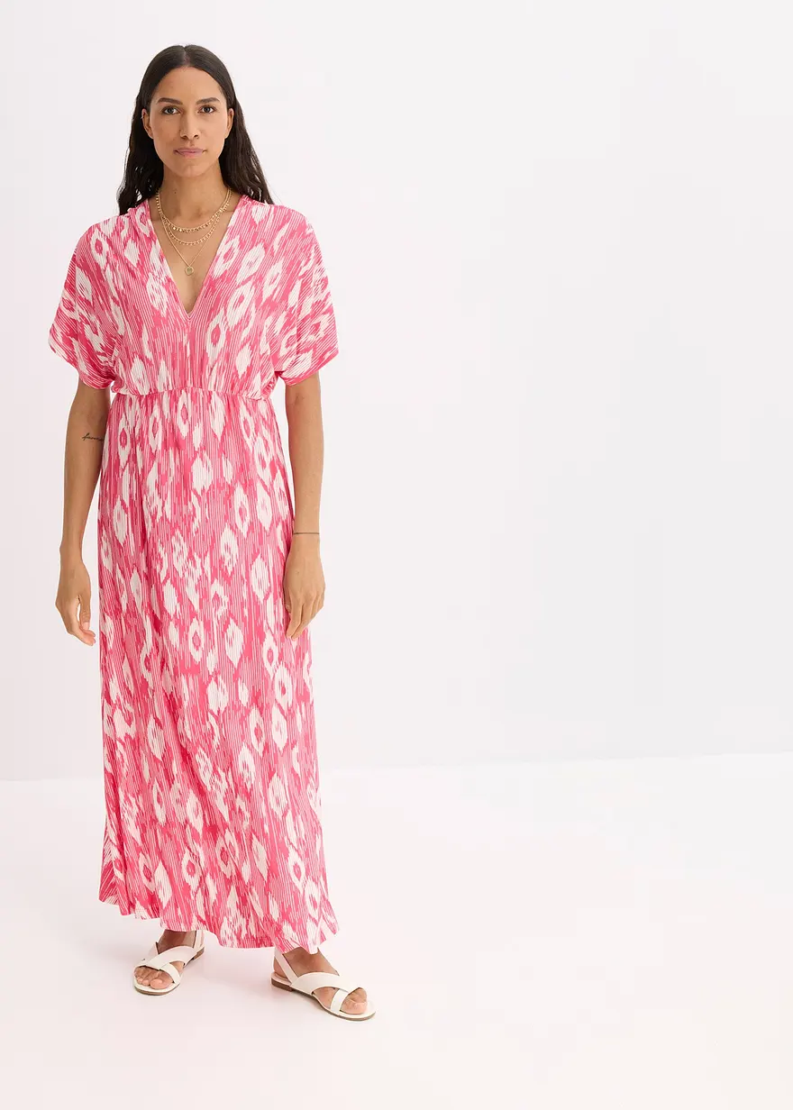Maxikleid aus softem Viskose-Mix