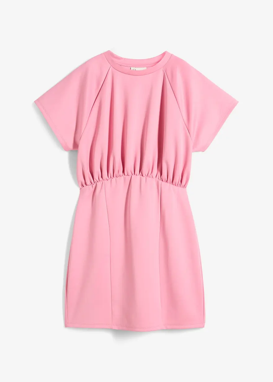 Shirtkleid mit Raffung