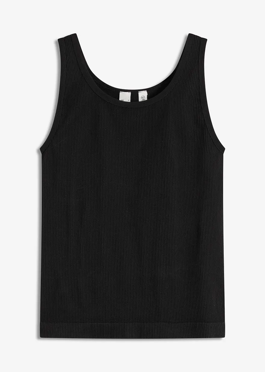Seamless Longtop aus Rippe