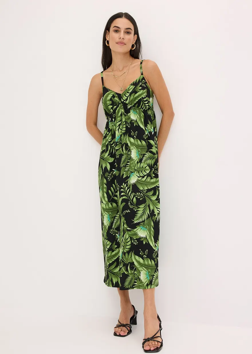 bedrucktes Trägerkleid