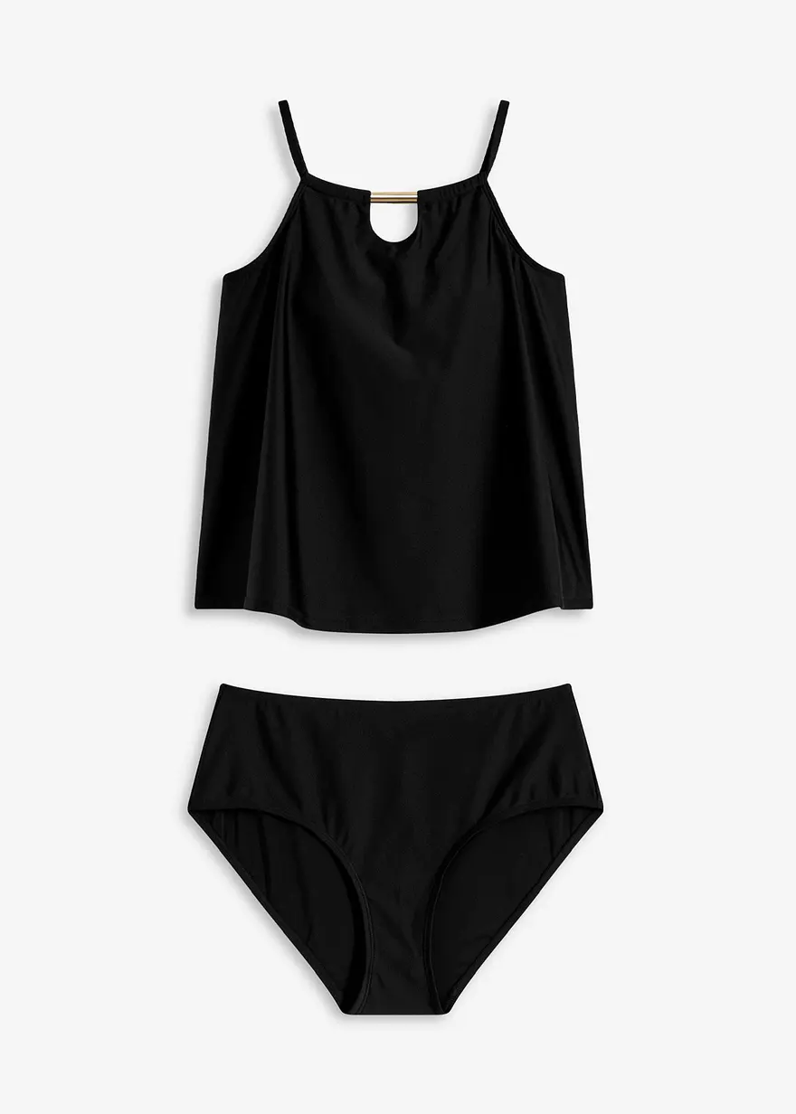 Tankini (2-tlg.Set) mit Cut-Out am Ausschnitt