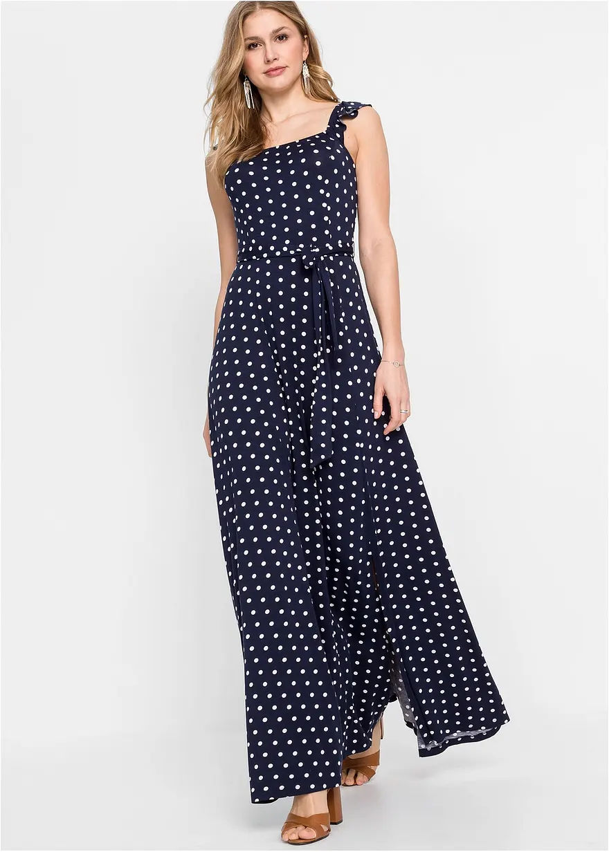 Bedrucktes Maxikleid