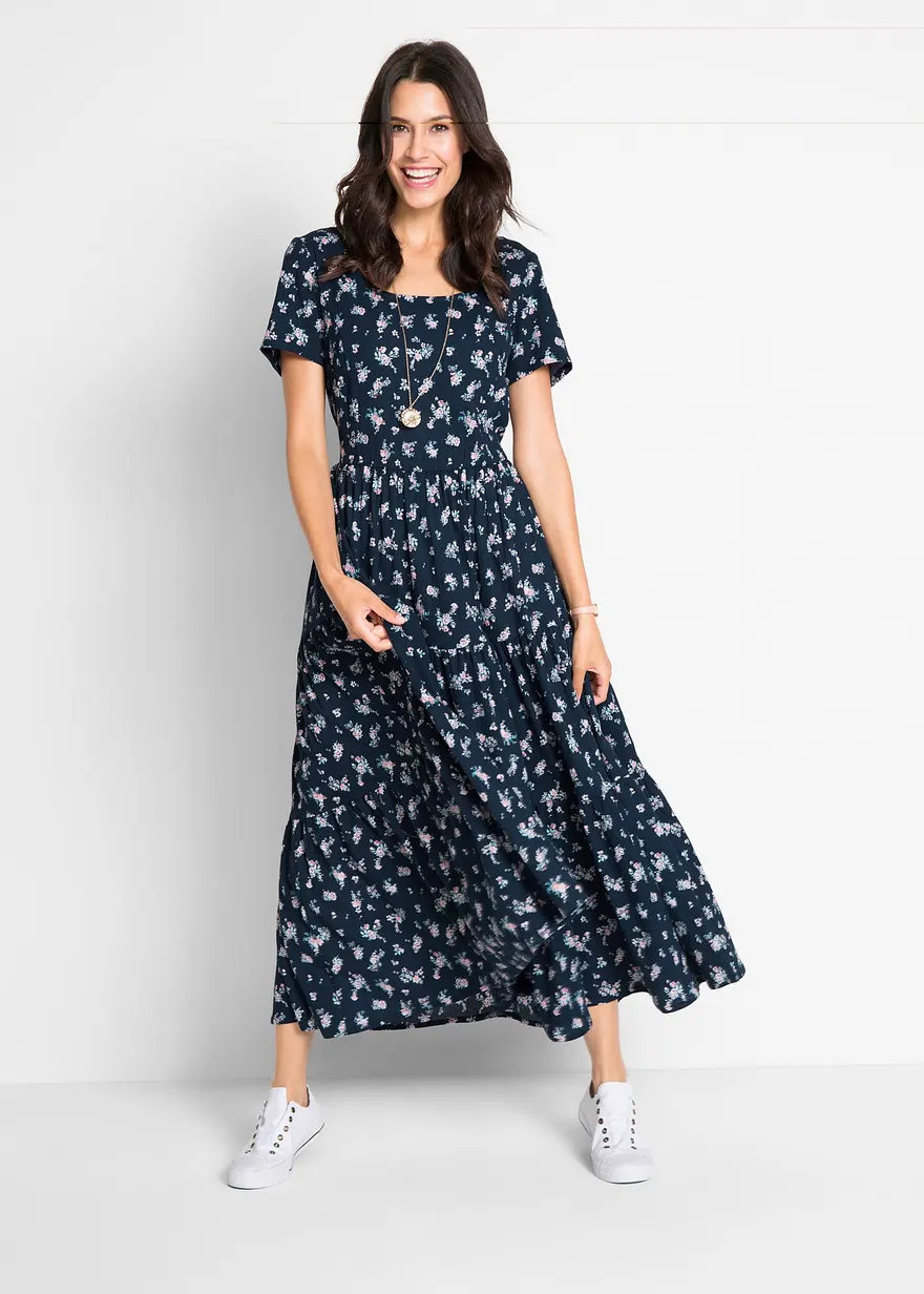 Kleid mit kurzen Ärmeln