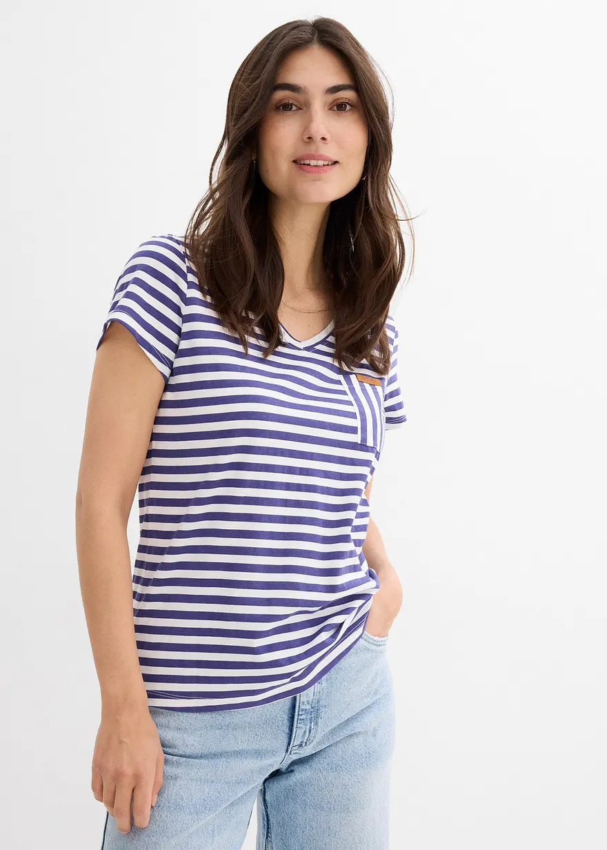 T-Shirt, gestreift
