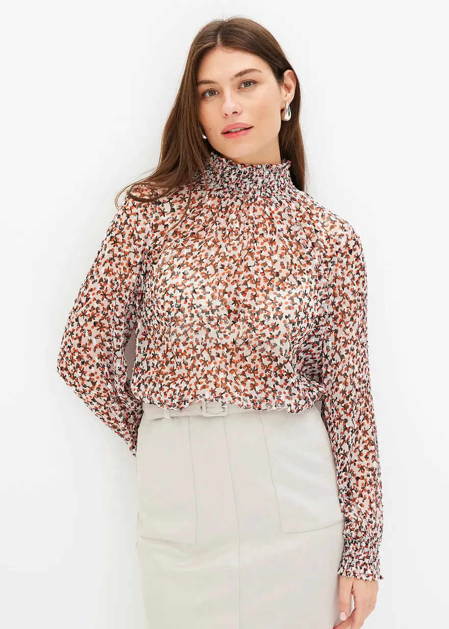 Chiffon-Bluse