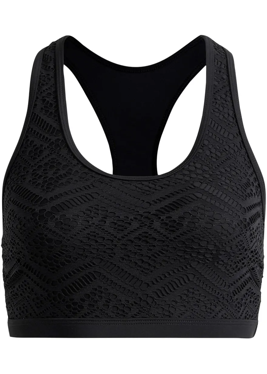 Bustier-Bikinioberteil aus Spitze