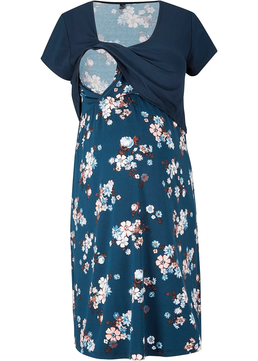 2-in-1 Umstands- und Stillkleid aus Jersey