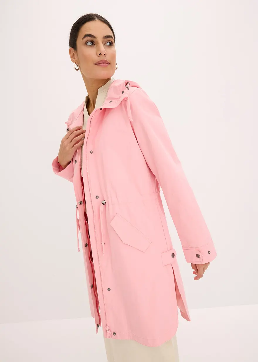 Long-Parka mit Kapuze