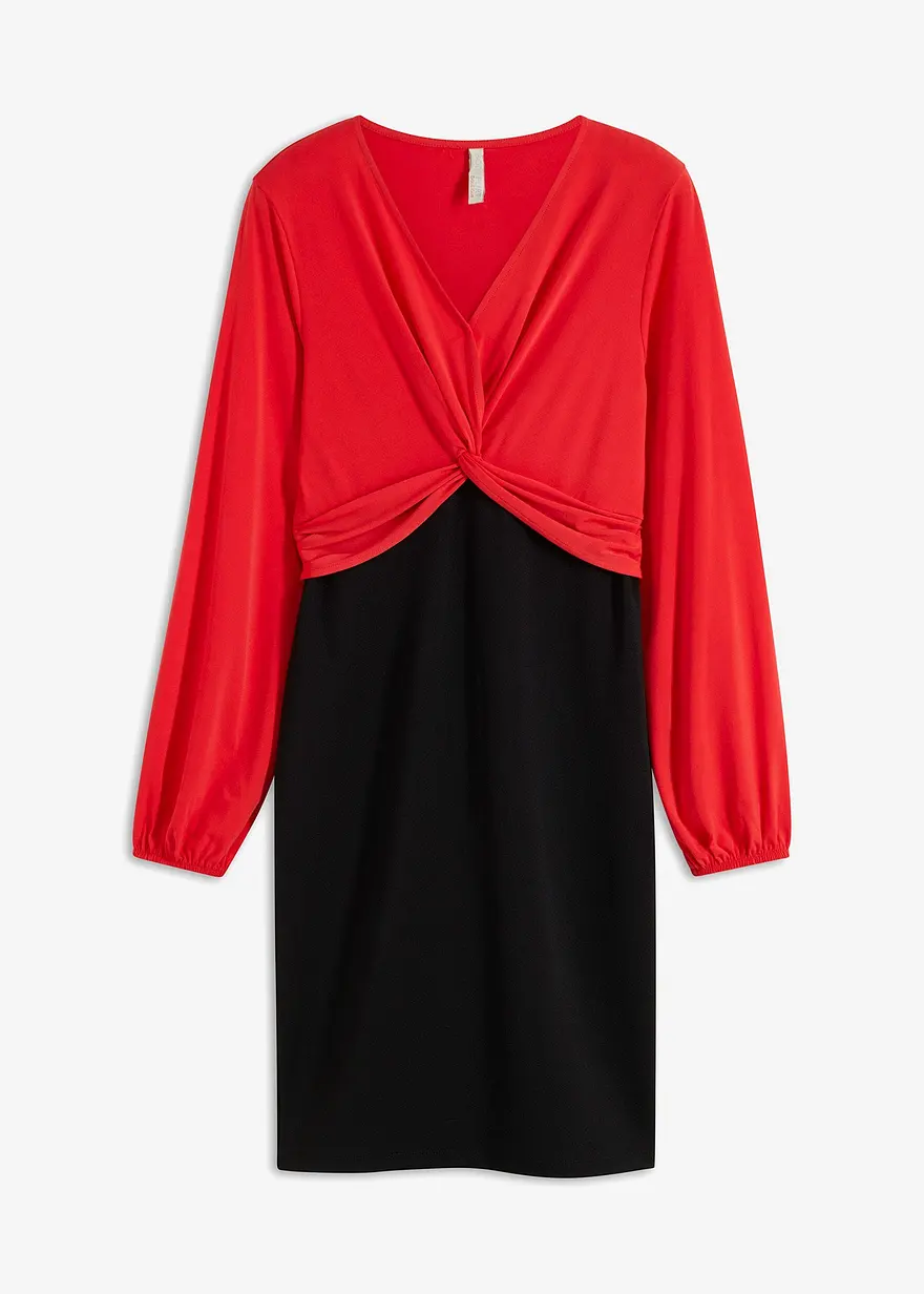 Minikleid mit Knotendetail