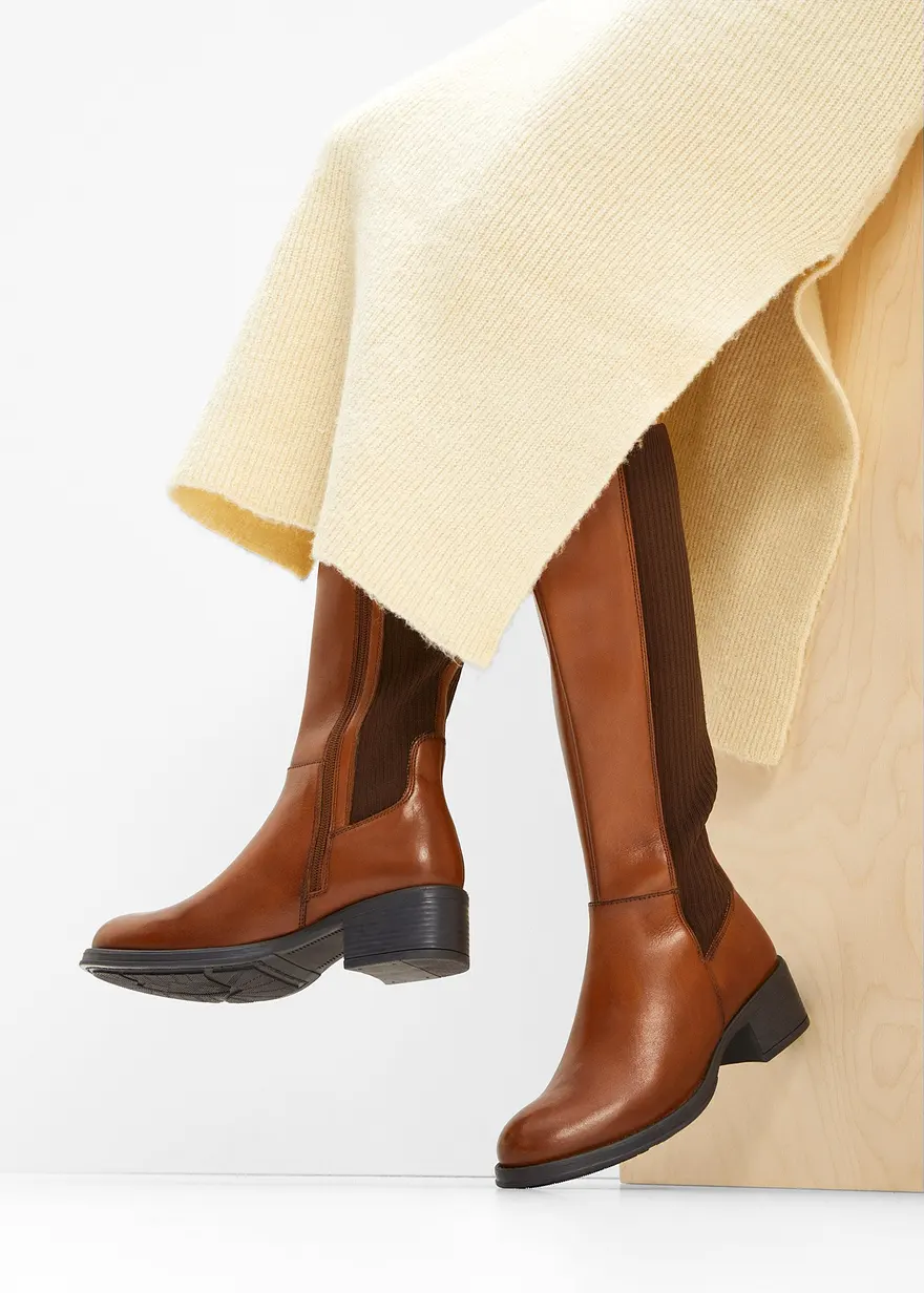 Stiefel aus Leder