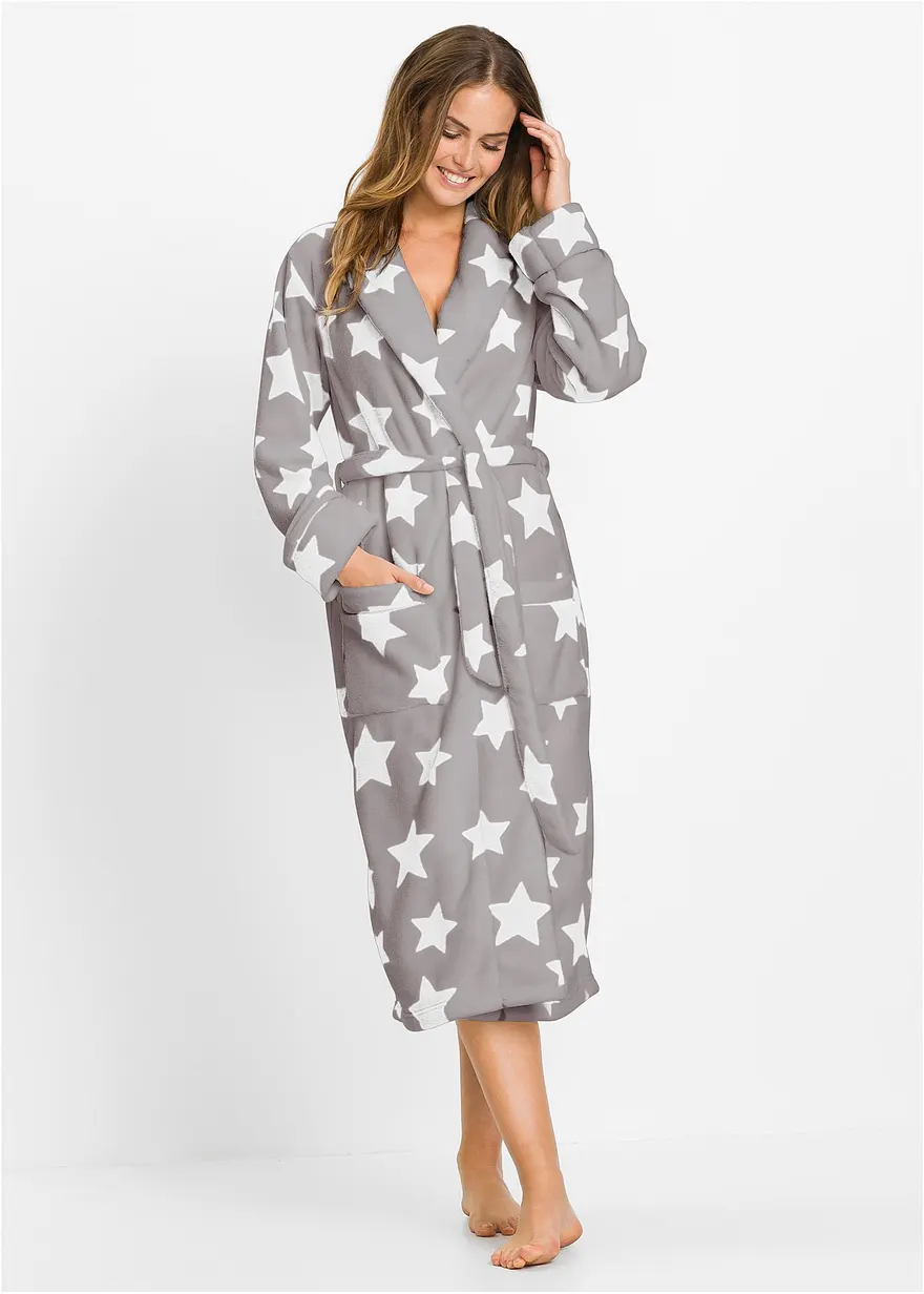 Fleece Bademantel