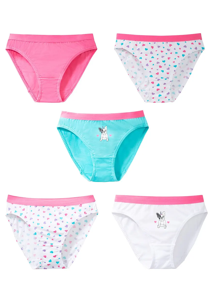 Slip mit Bio-Baumwolle (5er Pack)