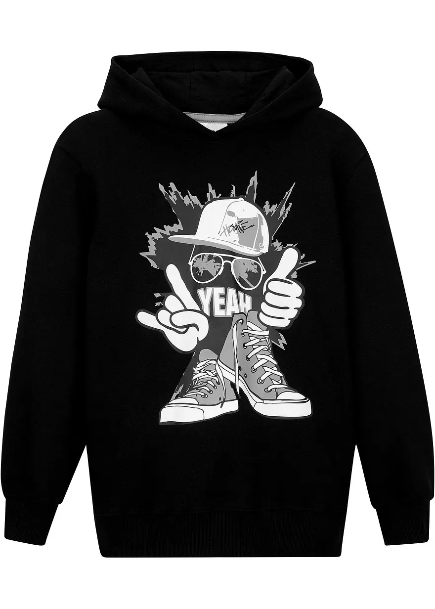 Hoodie aus weichem Baumwoll-Mix