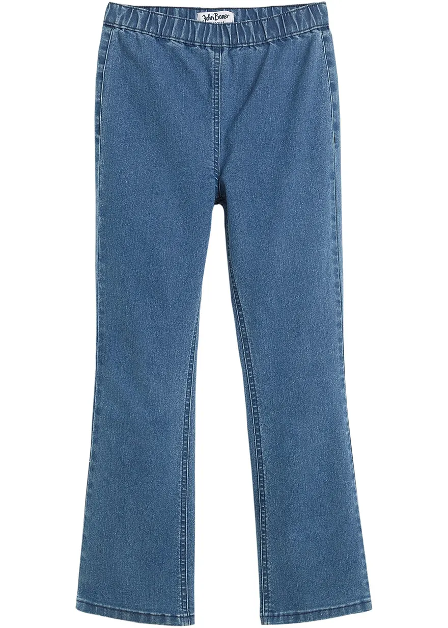 Flared Jeggings Mid Waist