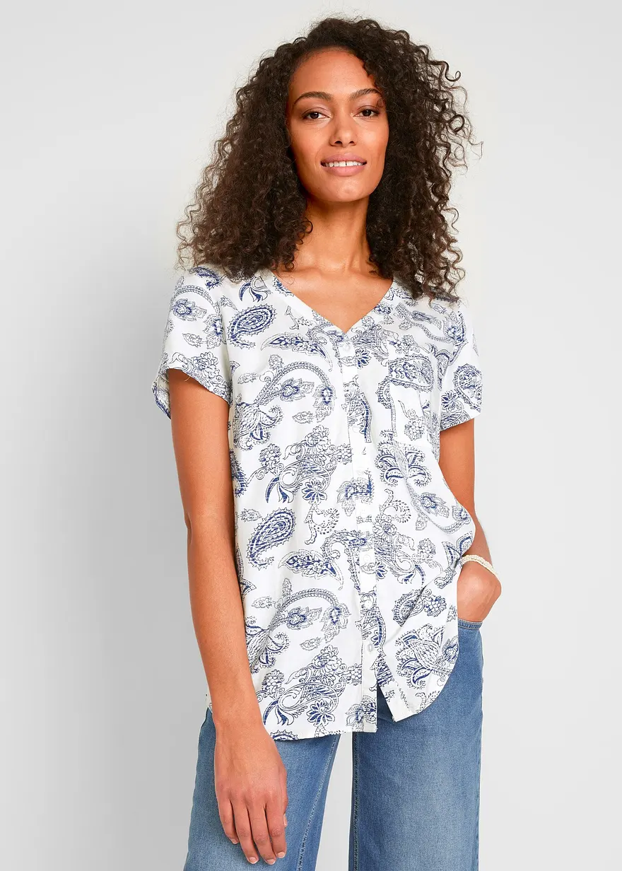 Bluse, Kurzarm
