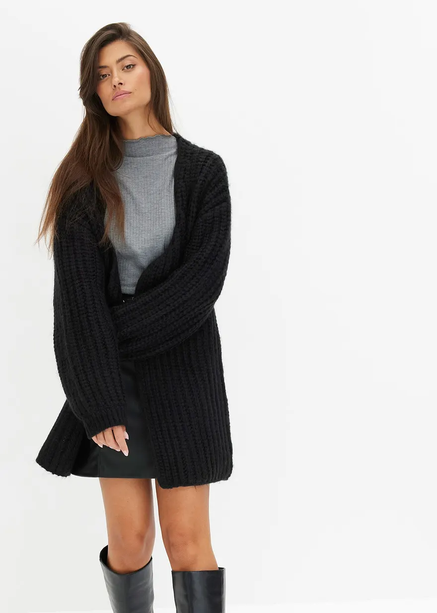 grobe Strickjacke