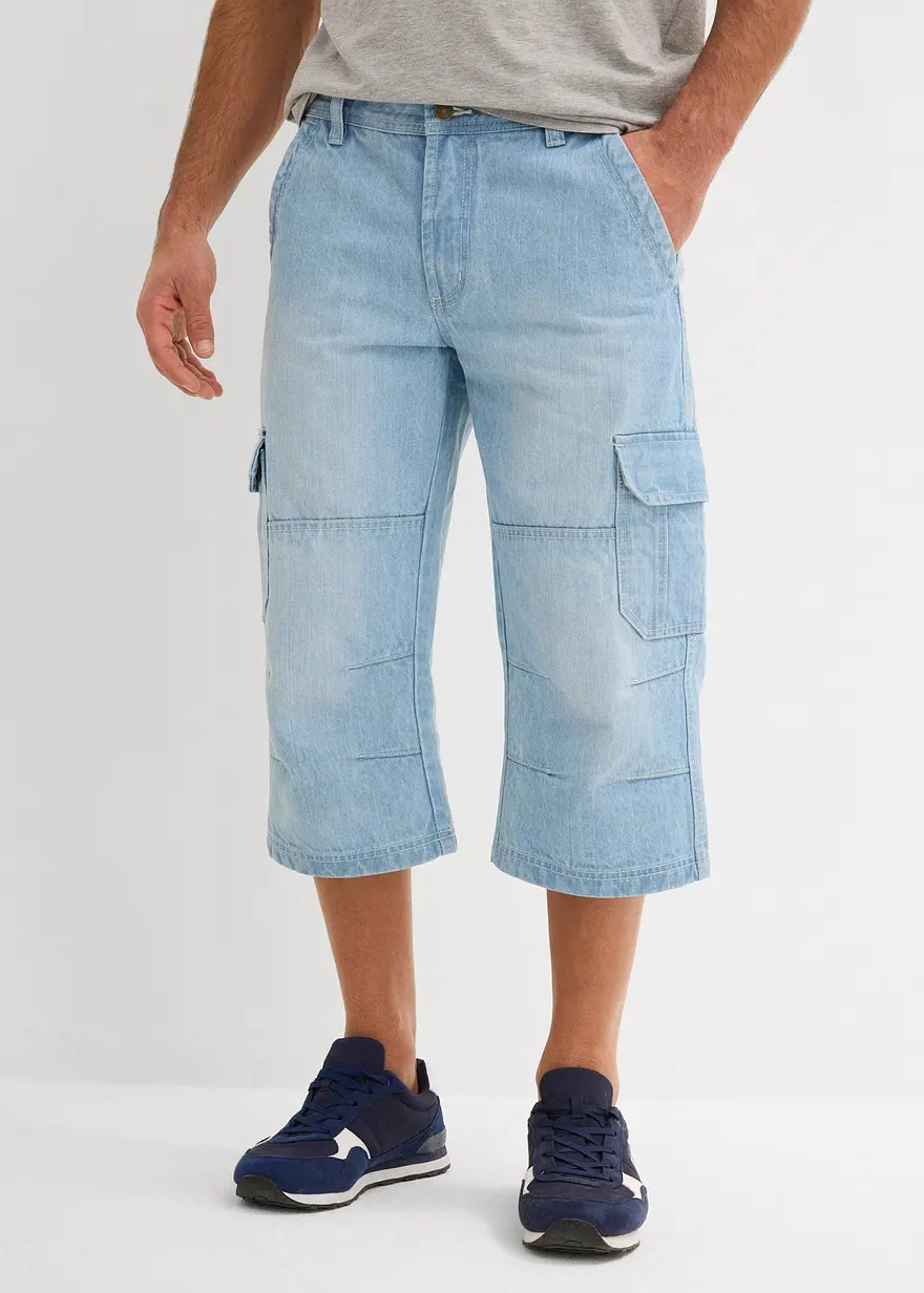 Regular Fit 3/4 Cargojeans, Straight
