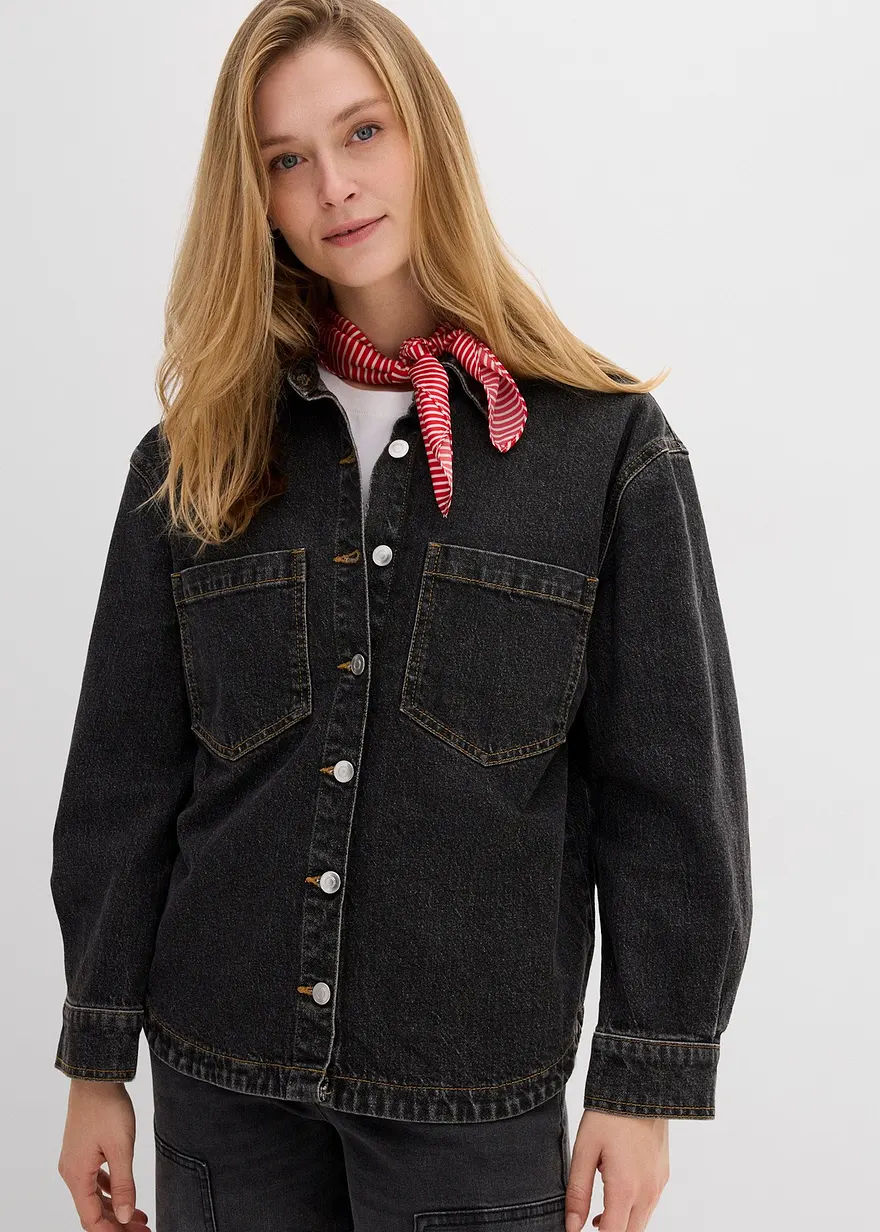 Jeanshemd, Oversized