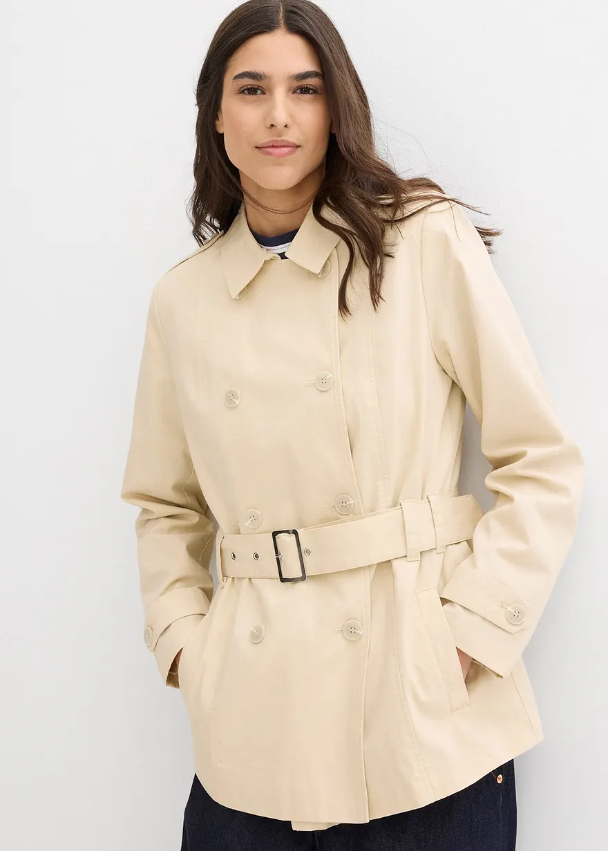 Kurzer Trenchcoat