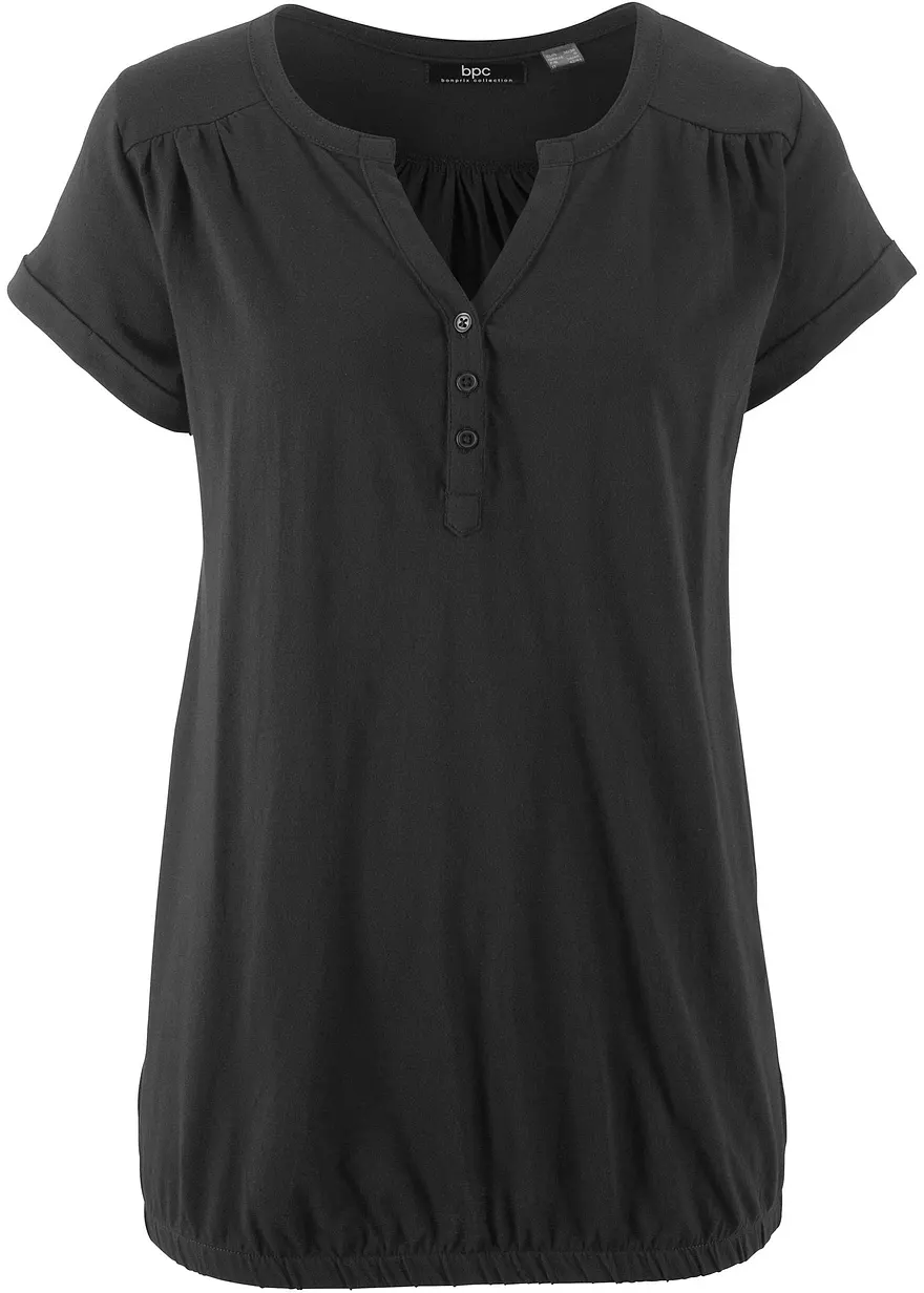 Baumwoll-Shirt, Kurzarm