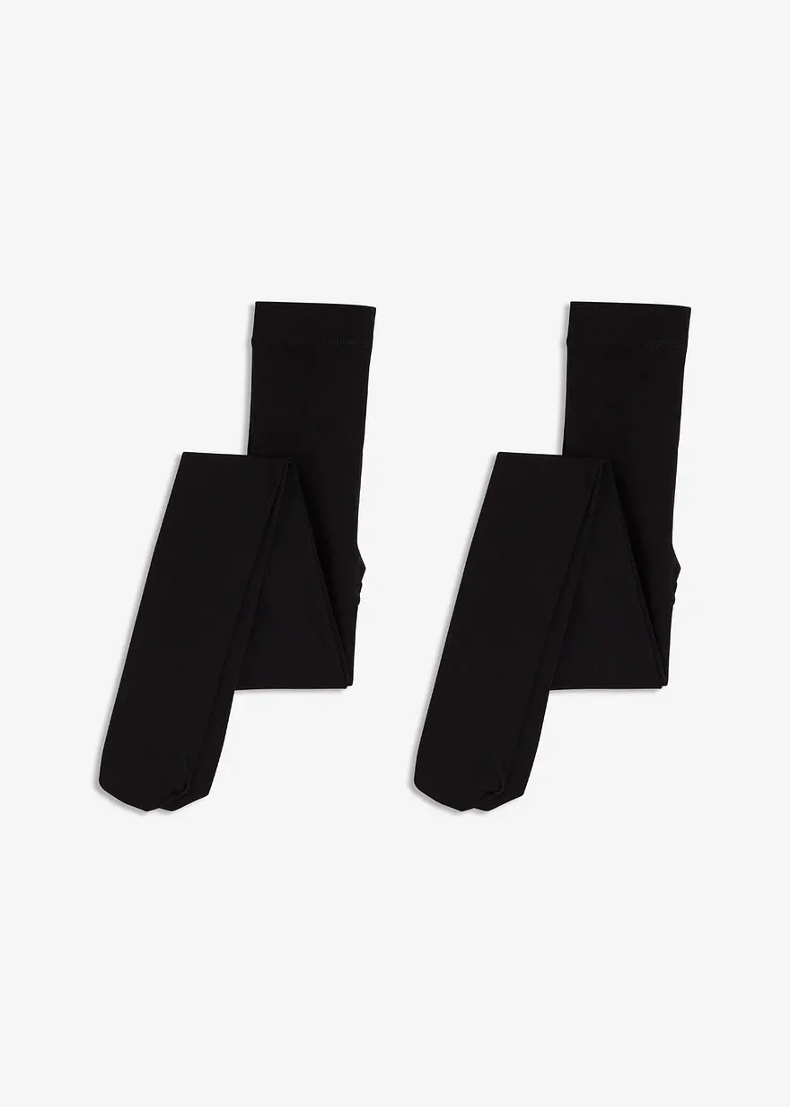 Thermo Fleece Strumpfhose 140den (2er Pack)