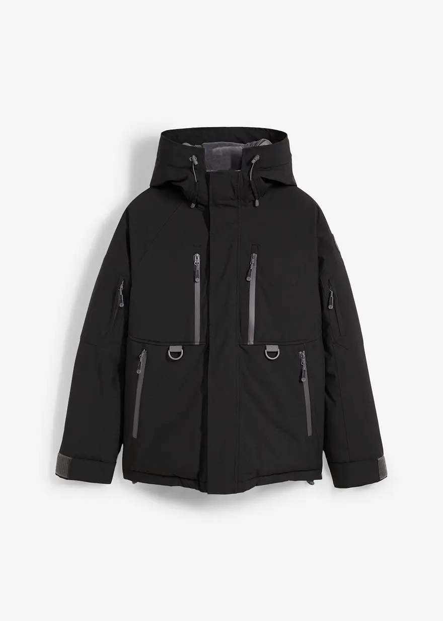 wasserdichte Ski-Jacke mit Schneefang