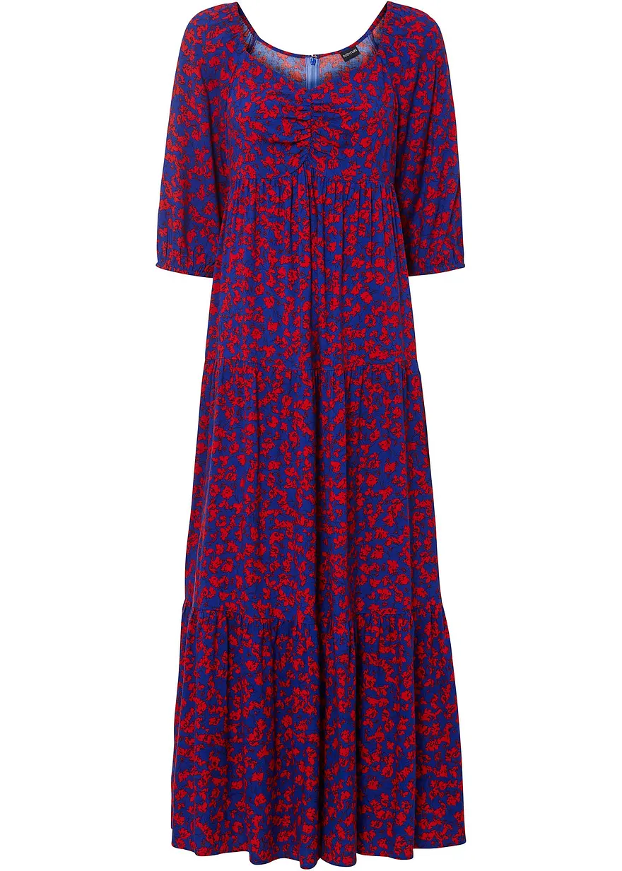 bedrucktes Maxikleid