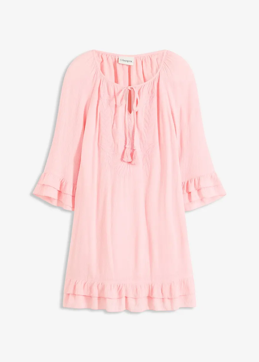 Boho Kleid mit Stickerei