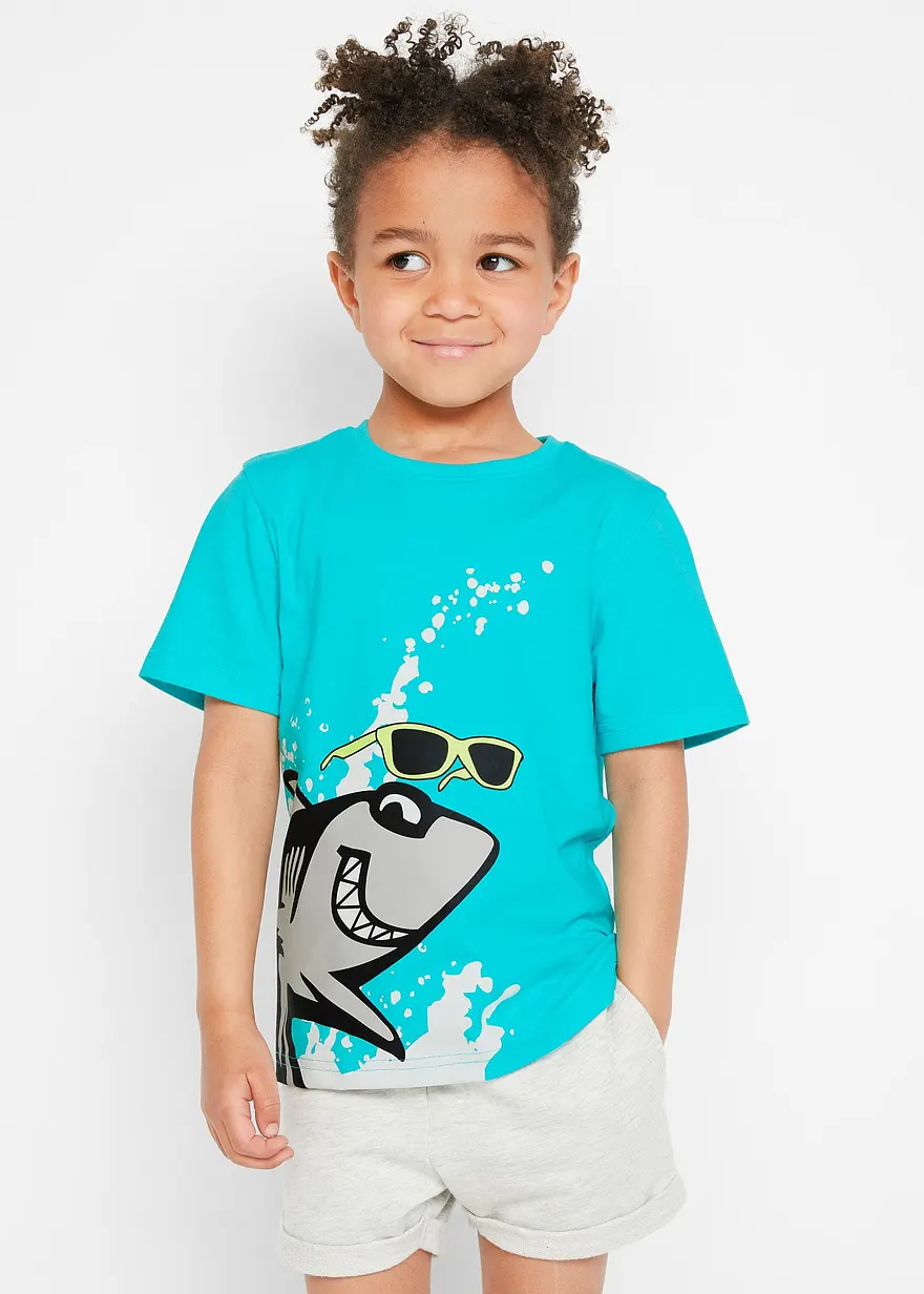 T-Shirt (2er Pack) aus reiner Bio-Baumwolle