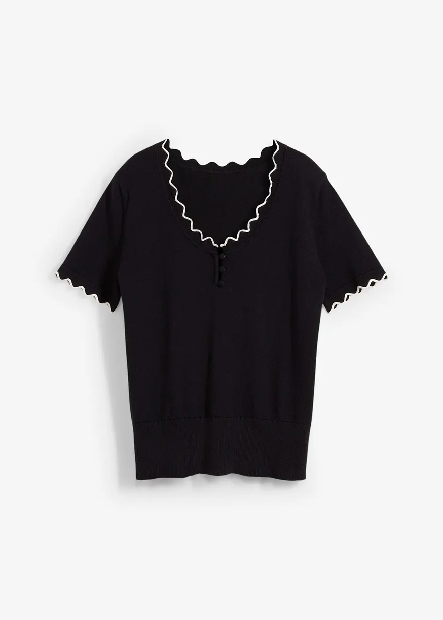 Pullover mit Seidenanteil