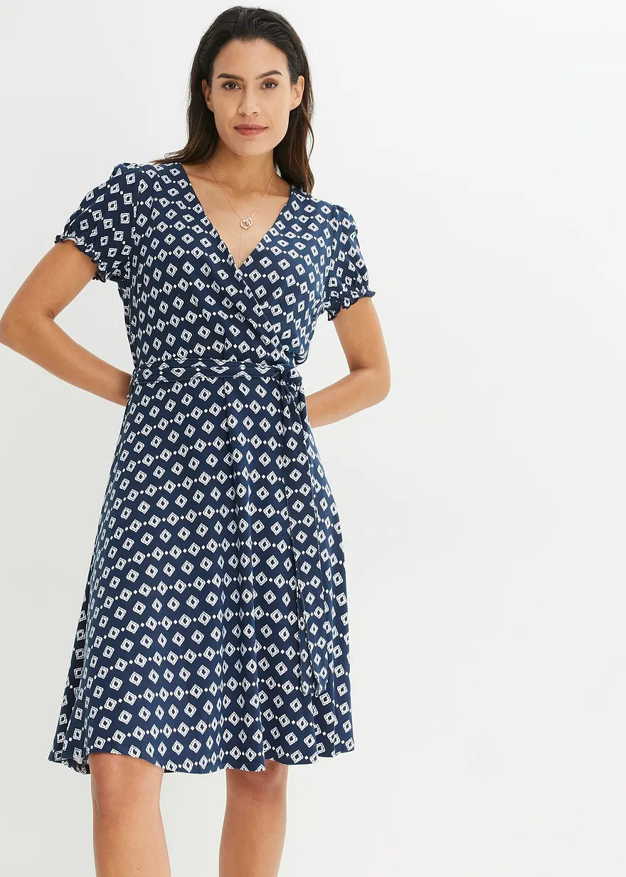 Jerseykleid aus nachhaltiger Viskose