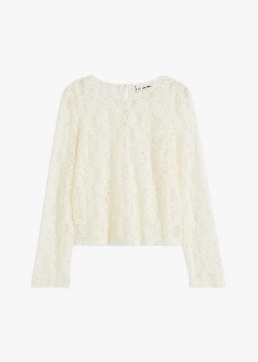Blusenshirt aus Spitze